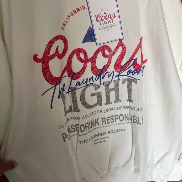 The Laundry Room™ X Coors Light™ Crewneck Jump Jumper Sweater - Picture 5 of 6